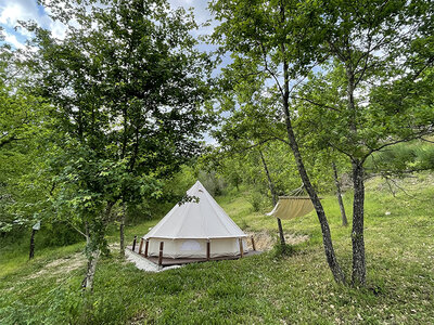 Cofanetto 2 romantiche notti di Glamping nella campagna laziale