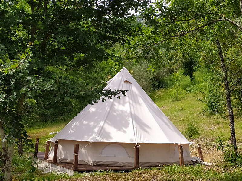 2 romantiche notti di Glamping nella campagna laziale