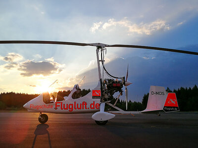 Cofanetto regalo Volo introduttivo in autogiro di 1h vicino a Colonia