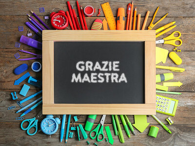 Cofanetto regalo Grazie, maestra!