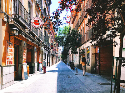 Box Stadtsafari in Madrid mit Souvenirs für 2 Personen