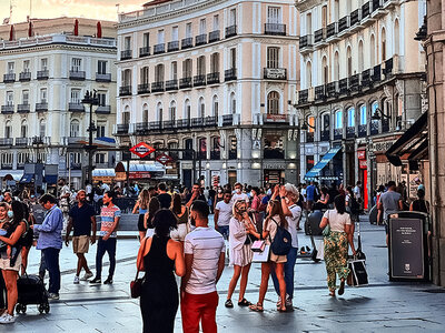 Stadtsafari in Madrid mit Souvenirs für 2 Personen