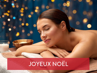 Coffret cadeau Coffret cadeau de Noël bien-être : 1 massage ou soin du visage pour 1 personne