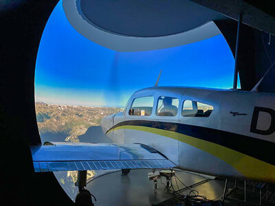 1-stündiges Flugsimulator-Abenteuer in Sundern