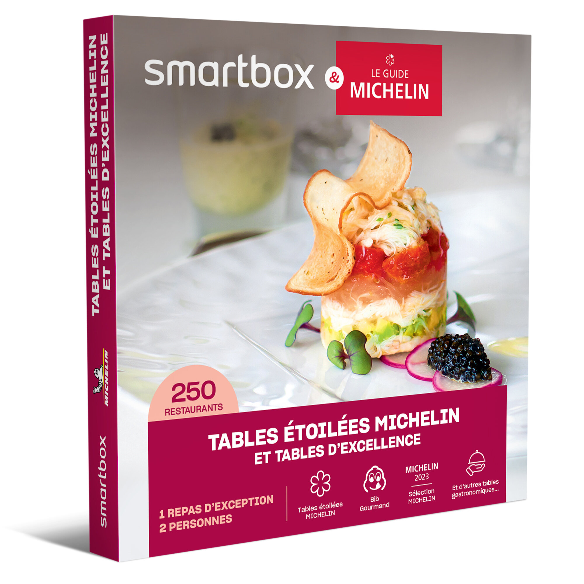 Coffret cadeau Tables étoilées MICHELIN et tables dexcellence - Smartbox