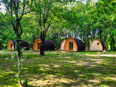 Caja Glamping & Camping Vila de Sarria: 2 noches en glamping pod en Lugo