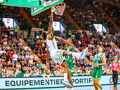 Billet en tribune pour un match au choix du Limoges CSP pour 2 personnes