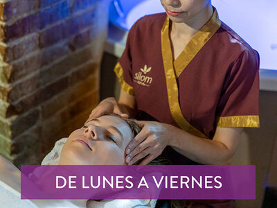 Caja regalo Silom Spa: tratamiento facial de 30 min y masaje a elegir de 45 min