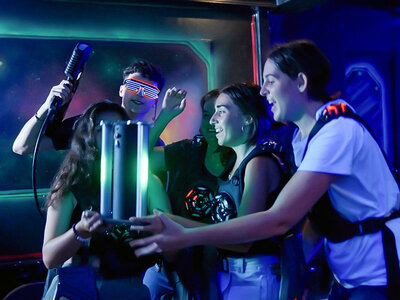 Laser Tag en Madrid: 2 partidas de 1 hora para 4 personas
