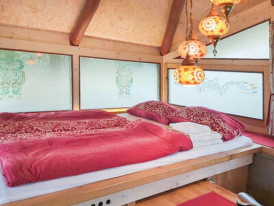 1 nuit insolite dans une cabane dans les arbres et accès au sauna en Basse-Franconie