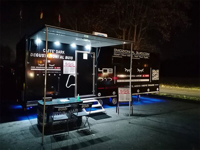 Aussergewöhnlicher Aperitif im Dunkeln in Italien für 2 Personen