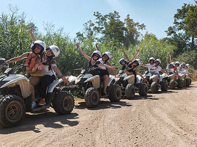 Cofanetto Avventura in quad singolo: escursione di 2h ore per 1 persona vicino a Roma