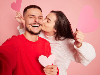 Geschenkbox Geschenkgutschein zum Valentinstag - 200 €