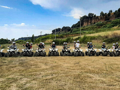 Avventura per 2 vicino a Roma: escursione di 2h in quad biposto