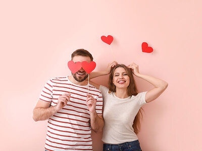 Geschenkbox Geschenkgutschein zum Valentinstag - 50 €