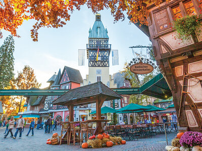 Geschenkbox 2 Tage im Europa-Park für 2 Erwachsene und 1 Kind