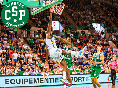 Coffret cadeau Billet VIP en loge pour un match au choix du Limoges CSP pour 2 personnes