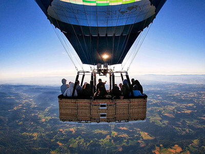 Vol en montgolfière en Auvergne