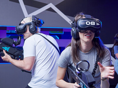 Caja Realidad virtual en Málaga: 1 juego de 30 min para 2 personas