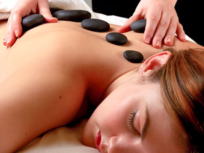 Boks Hot stone-massage for 1