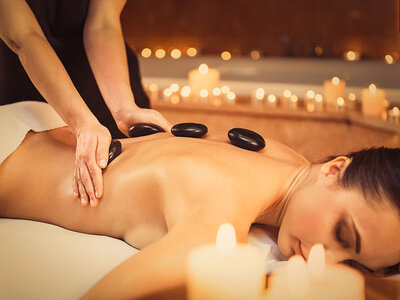 Gaveæske Hot stone-massage for 1