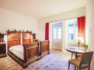 Romantisme suisse : 1 nuit avec souper dans les Grisons