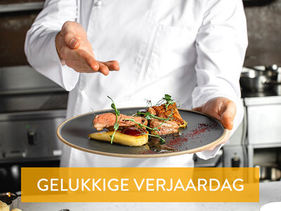 Cadeaubon Een hemelse verjaardag: sterrenrestaurant voor 2