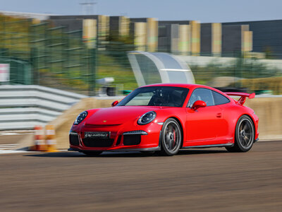 Coffret Stage de pilotage : 2 tours sur le circuit de Mettet en Porsche 991 GT3