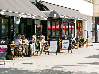 Middag på Café Lava i Aarhus for 2