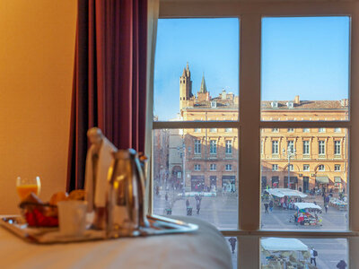 Coffret cadeau 2 jours en hôtel 4* avec vue sur le Capitole à Toulouse