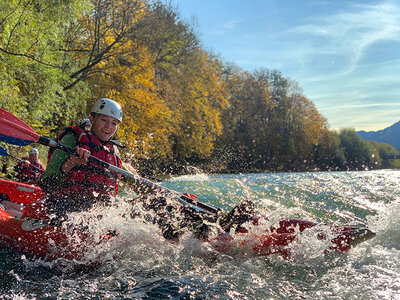 Geschenkbox Kajak- oder Rafting-Abenteuer im Allgäu für 2