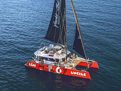 Sortie en catamaran d'1h30 en famille près du Grau-du-Roi