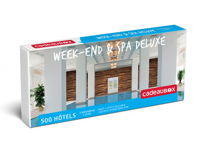 Coffret cadeau Weekend & Spa deluxe