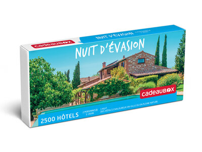 Coffret cadeau Nuit d’Évasion