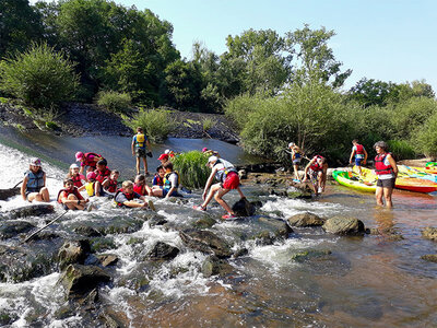 Découverte guidée de l'Aveyron : session de canoë de 2h30 pour 4 personnes