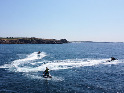 Coffret Randonnée guidée en jet-ski d'1h dans la baie de Quiberon pour 1 ou 2 personnes