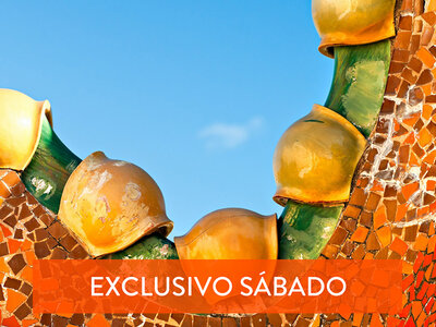 Caja regalo Casa Batlló, Barcelona: 2 entradas Blue de adulto y 1 de niño