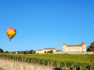 Heissluftballonfahrt für 2 Personen über das Schloss La Palice