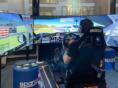 1 Stunde High-Speed-Herausforderung im Racing-Simulator für 2