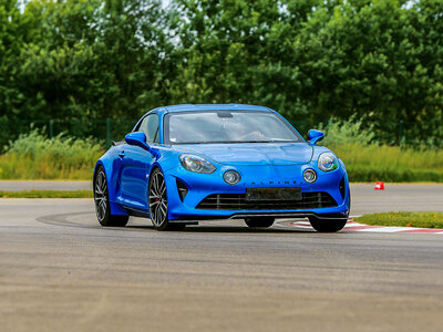 Coffret Stage de pilotage : 5 tours sur le circuit de Mettet en Alpine A110 S