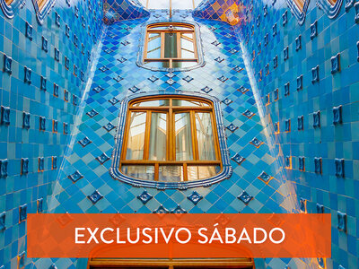 Caja regalo Casa Batlló, Barcelona: 2 entradas de adulto y 1 infantil Premium