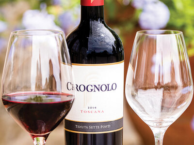 Cofanetto I migliori vini della costa toscana: 3 bottiglie della Tenuta Sette Ponti a domicilio