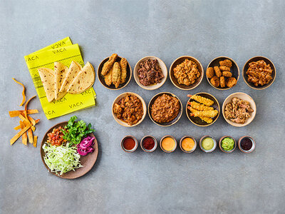 Gaveæske Mexicansk middag hos Vaca for 2
