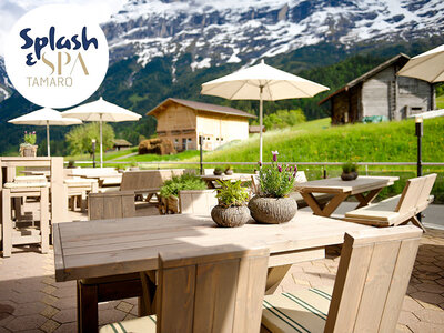 Coffret cadeau Journée bien-être au spa avec massage et gommage dans un centre aquatique du Tessin