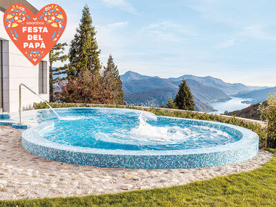 Cofanetto regalo 1 notte con accesso alla spa e vista lago in un hotel 4* vicino a Lugano