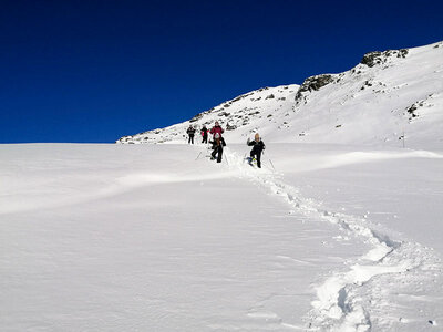 Coffret cadeau Randonnée en raquettes de 2 jours avec un guide près de Val Thorens pour 2 personnes