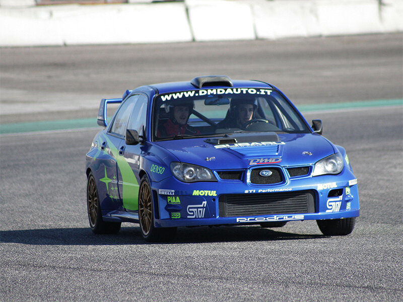 2 giri alla guida di una Subaru Rally sul Circuito Castelletto di Branduzzo