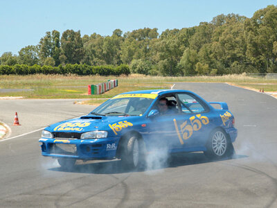 Cofanetto 2 giri alla guida di una Subaru Rally sul Circuito Castelletto di Branduzzo