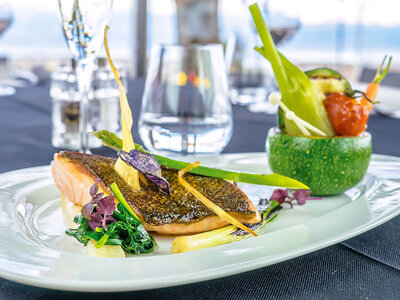 Coffret Repas avec vin et vue sur le lac Léman à Aubonne