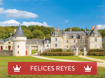 Caja regalo 1 noche en un castillo en Francia, ¡felices Reyes!